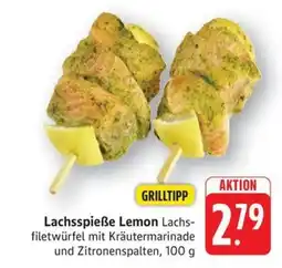 Schmidt's Märkte Lachsspieße Lemon Angebot