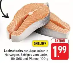 Schmidt's Märkte Lachssteaks aus Aquakultur in Norwegen Angebot