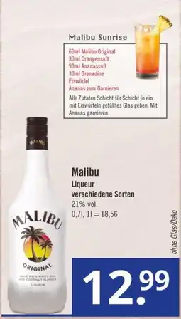 GetränkePartner Malibu Liqueur Angebot