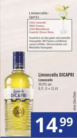 GetränkePartner Limoncello DICAPRI Angebot