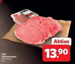 Markant Markt E&H Minutensteaks vom Schwein Angebot