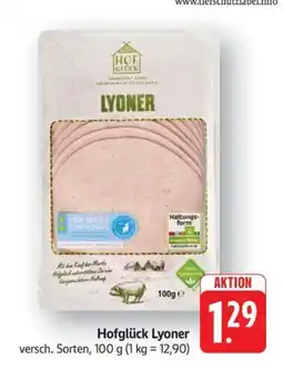 Schmidt's Märkte Hofglück Lyoner Angebot