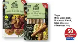 Schmidt's Märkte Billie Green grobe Bratwurst Klassik, Käse-Style oder Frikadellen Angebot