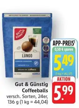 Schmidt's Märkte Gut & Günstig Coffeeballs Angebot