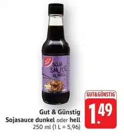 Schmidt's Märkte Gut & Günstig Sojasauce dunkel Angebot