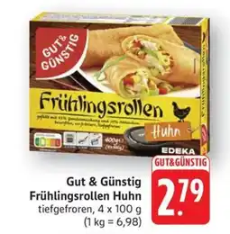 Schmidt's Märkte Gut & Günstig Frühlingsrollen Huhn Angebot