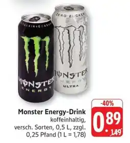Schmidt's Märkte Monster Energy-Drink Angebot