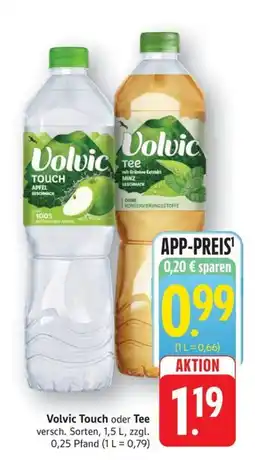 Schmidt's Märkte Volvic Touch oder Tee Angebot