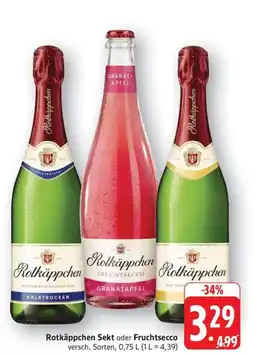 Schmidt's Märkte Rotkäppchen Sekt oder Fruchtsecco Angebot