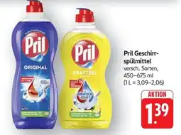 Schmidt's Märkte Pril Geschirrspülmittel Angebot
