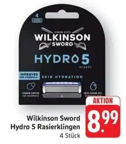 Schmidt's Märkte Wilkinson Sword Hydro 5 Rasierklingen Angebot