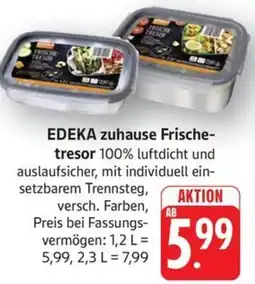 Schmidt's Märkte EDEKA zuhause Frischetresor Angebot