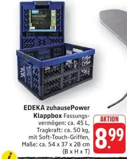 Schmidt's Märkte EDEKA zuhausePower Klappbox Angebot
