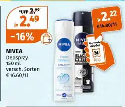 Müller NIVEA Angebot