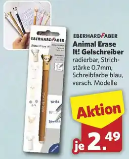 Combi EBERHARDFABER Animal Erase It! Gelschreiber Angebot