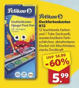 Combi Pelikan Deckfarbkasten K12 Angebot