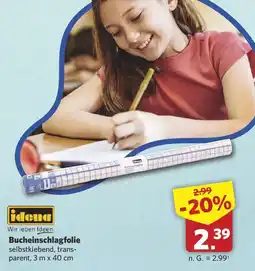 Combi idena Bucheinschlagfolie Angebot
