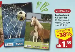 Combi Herlitz Zeichenblock A4 oder A3 Angebot