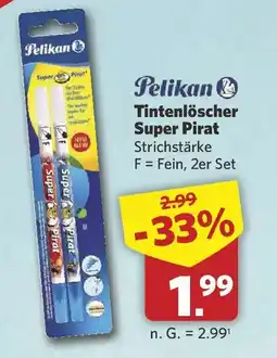 Combi Pelikan Tintenlöscher Super Pirat Angebot