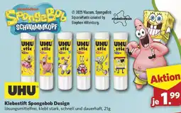 Combi UHU Klebestift Spongebob Design Angebot