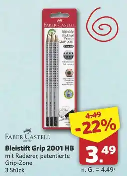 Combi FABER-CASTELL Bleistift Grip 2001 HB Angebot