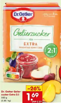 Netto Marken-Discount Dr. Oetker Gelier- zucker Extra Angebot