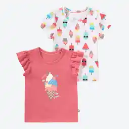 NKD Baby-Mädchen-T-Shirt aus Baumwolle, 2er-Pack Angebot