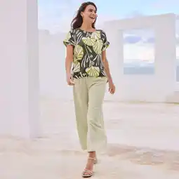 NKD Damen-Hose aus Viskose-Leinen-Mix Angebot