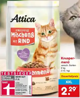 Netto Marken-Discount Attica Knuspermenü Angebot