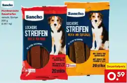 Netto Marken-Discount Sancho Hundesnacks Kaustreifen Angebot