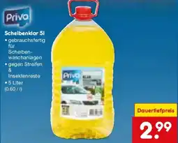 Netto Marken-Discount Priva Scheibenklar Angebot
