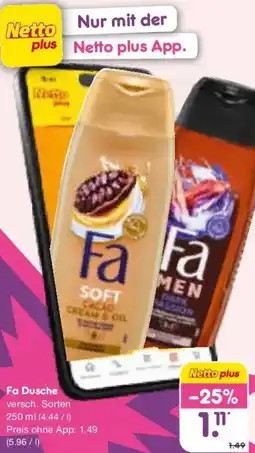 Netto Marken-Discount Fa Dusche Angebot