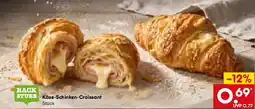 Netto Marken-Discount Back Stube Käse-Schinken-Croissant Angebot