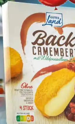 Netto Marken-Discount Gutes Land Backcamembert mit Dip Angebot