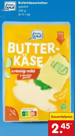 Netto Marken-Discount Gutes Land Butterkäsescheiben Angebot