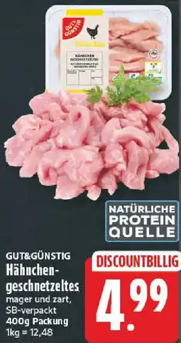 NP Discount GUT&GÜNSTIG Hähnchengeschnetzeltes Angebot