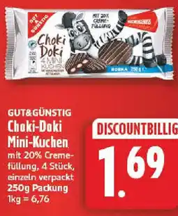 NP Discount GUT&GÜNSTIG Choki-Doki Mini-Kuchen Angebot