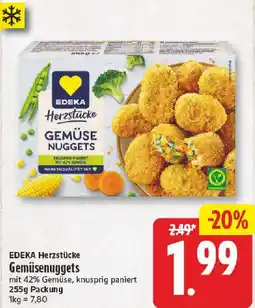 NP Discount EDEKA Herzstücke Gemüsenuggets Angebot