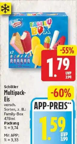 NP Discount Schöller Multipack- Eis Angebot