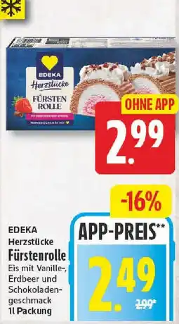 NP Discount EDEKA Herzstücke Fürstenrolle Angebot