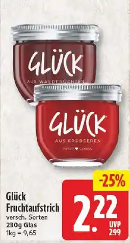 NP Discount Glück Fruchtaufstrich Angebot