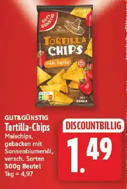 NP Discount GUT&GÜNSTIG Tortilla-Chips Angebot