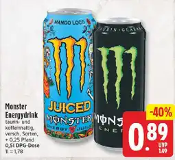 NP Discount Monster Energydrink Angebot
