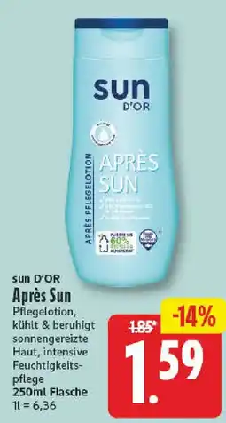 NP Discount sun D'OR Après Sun Angebot