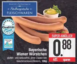 Edeka Bayerische Wiener Würstchen Angebot