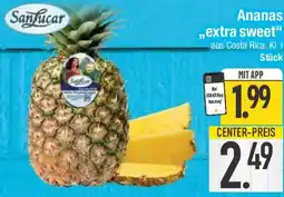 Edeka SanLucar Ananas ,,extra sweet" Angebot