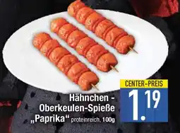 Edeka Hähnchen Oberkeulen-Spieße ,,Paprika" Angebot