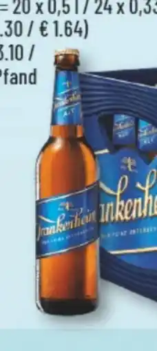 trinkgut Frankenheim Alt Angebot