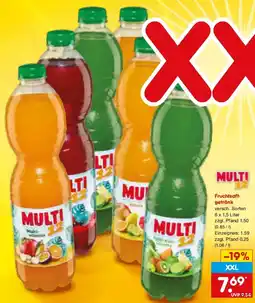 Netto Marken-Discount Multi Fruchtsaftgetränk Angebot