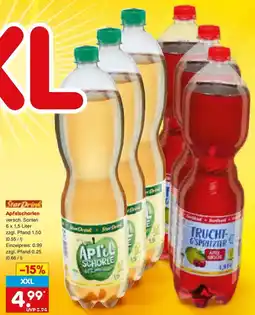 Netto Marken-Discount StarDrink Apfelschorlen Angebot